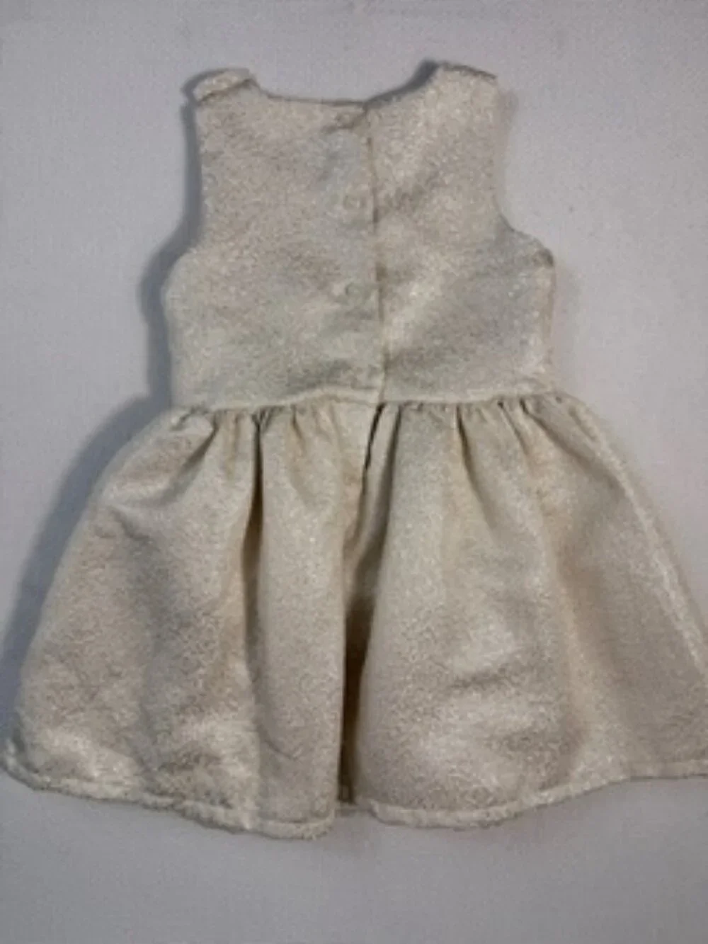 Carter’s Girls 3T Silver Glitter Party Dress Sleeveless Tulle Full Skirt